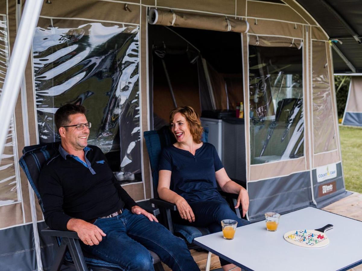 Nice Tent Lodge On A Campsite, Bordering The Forest, Luxembourg At 27 Km Medernach Esterno foto