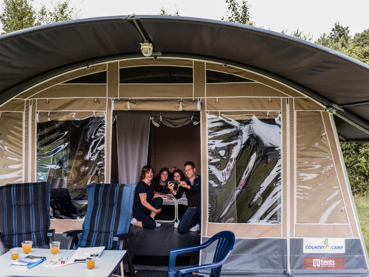 Nice Tent Lodge On A Campsite, Bordering The Forest, Luxembourg At 27 Km Medernach Esterno foto